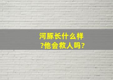 河豚长什么样?他会救人吗?