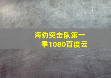 海豹突击队第一季1080百度云