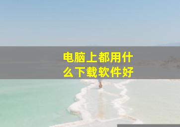 电脑上都用什么下载软件好