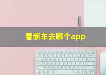 看新车去哪个app