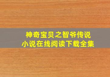 神奇宝贝之智爷传说小说在线阅读下载全集