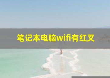 笔记本电脑wifi有红叉