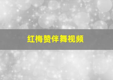 红梅赞伴舞视频