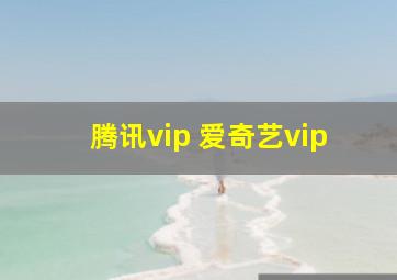 腾讯vip 爱奇艺vip