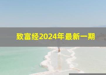 致富经2024年最新一期