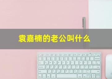 袁嘉楠的老公叫什么