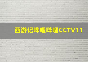 西游记哔哩哔哩CCTV11