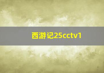 西游记25cctv1