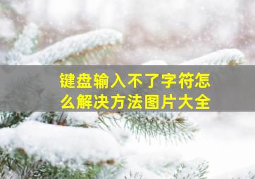 键盘输入不了字符怎么解决方法图片大全