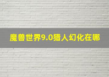 魔兽世界9.0猎人幻化在哪