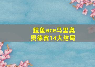 鲤鱼ace马里奥奥德赛14大结局