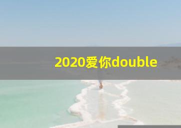 2020爱你double