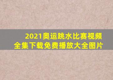 2021奥运跳水比赛视频全集下载免费播放大全图片