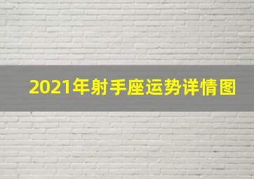 2021年射手座运势详情图