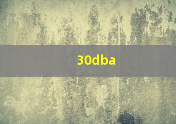 30dba