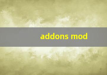 addons mod