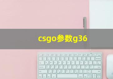 csgo参数g36