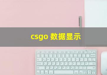 csgo 数据显示