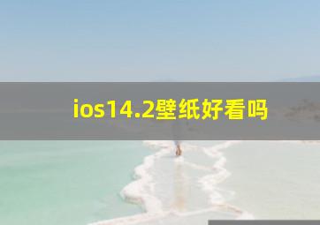 ios14.2壁纸好看吗