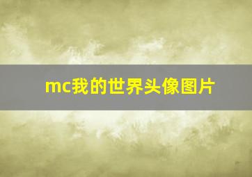 mc我的世界头像图片