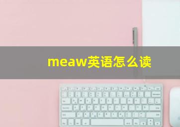 meaw英语怎么读