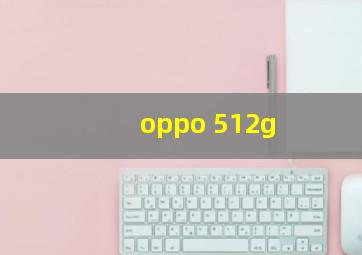 oppo 512g