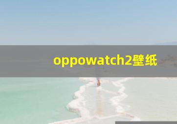 oppowatch2壁纸