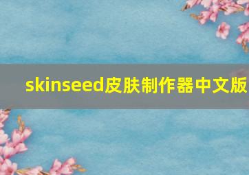 skinseed皮肤制作器中文版