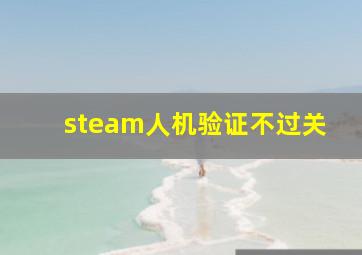 steam人机验证不过关