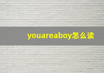 youareaboy怎么读